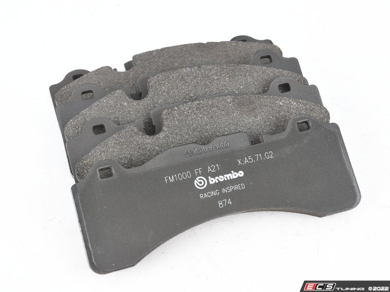 Front High Performance Street Compound Brake Pad Set