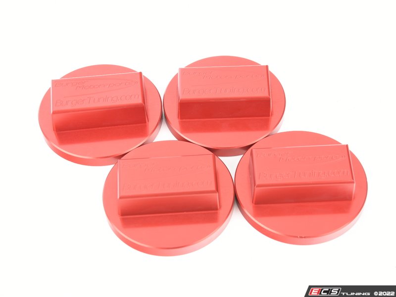 BMW Jack Pad Red - Set Of 4