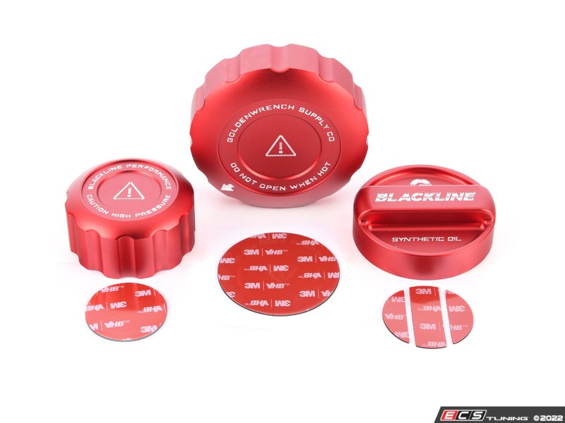 Blackline Performance Edition Red Cap Set - S58