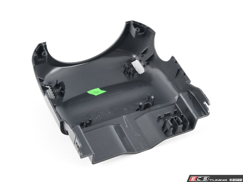 Upper Steering Column Cover - Black Plastic