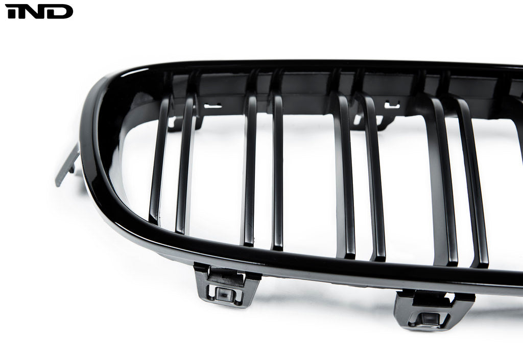 AutoTecknic F30 / F31 3-Series Dual Slat Front Grille Set