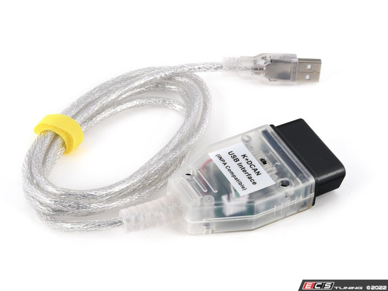 K+DCAN Cable - FTDI FT232RL Style OBD2 Cable