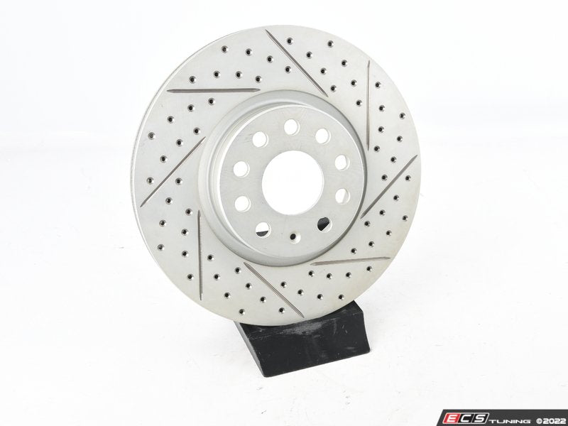 Clubsport Front Cross Drilled & Slotted Brake Rotor (312x25) *Scratch And Dent*