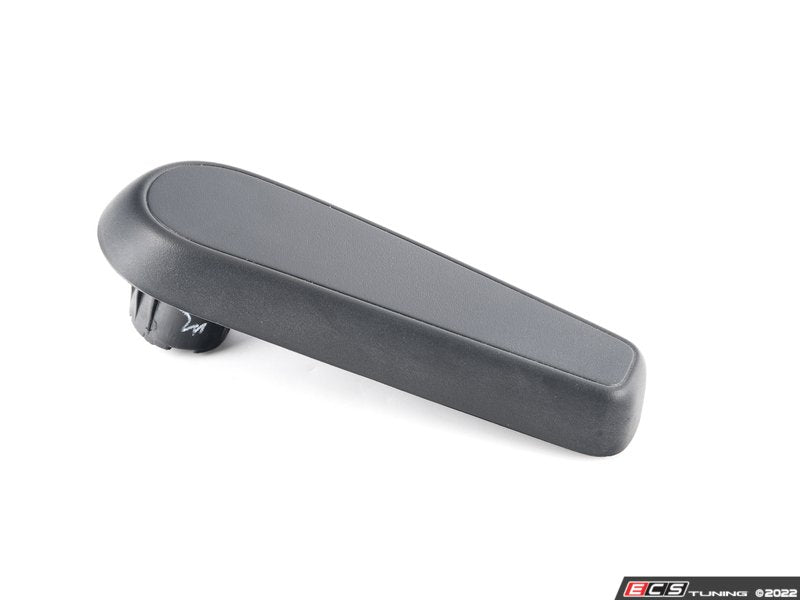 Front Seat Back Adjustment Handle - Titanium Black - Right