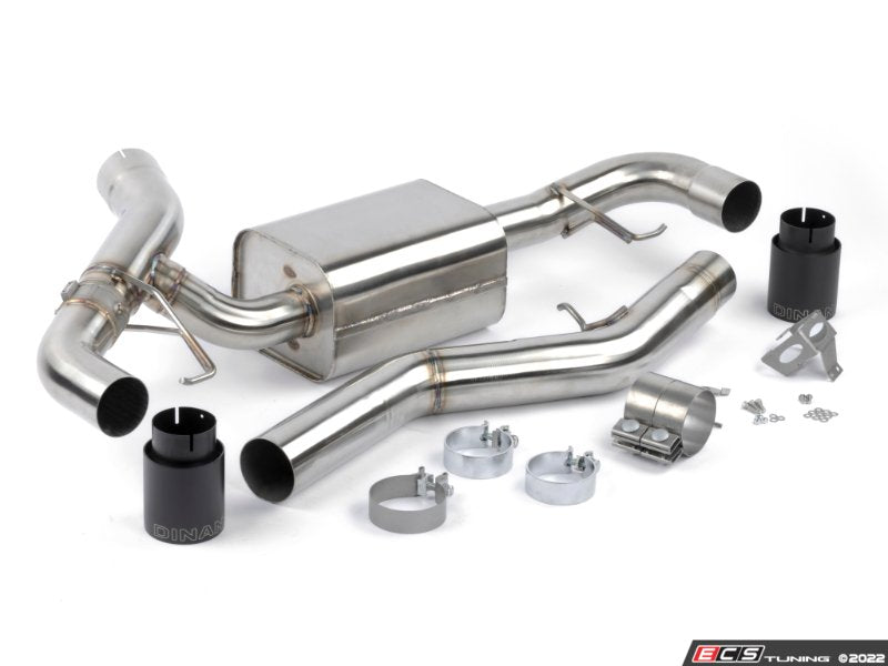 Dinan Valved Axel Back Exhaust - Black