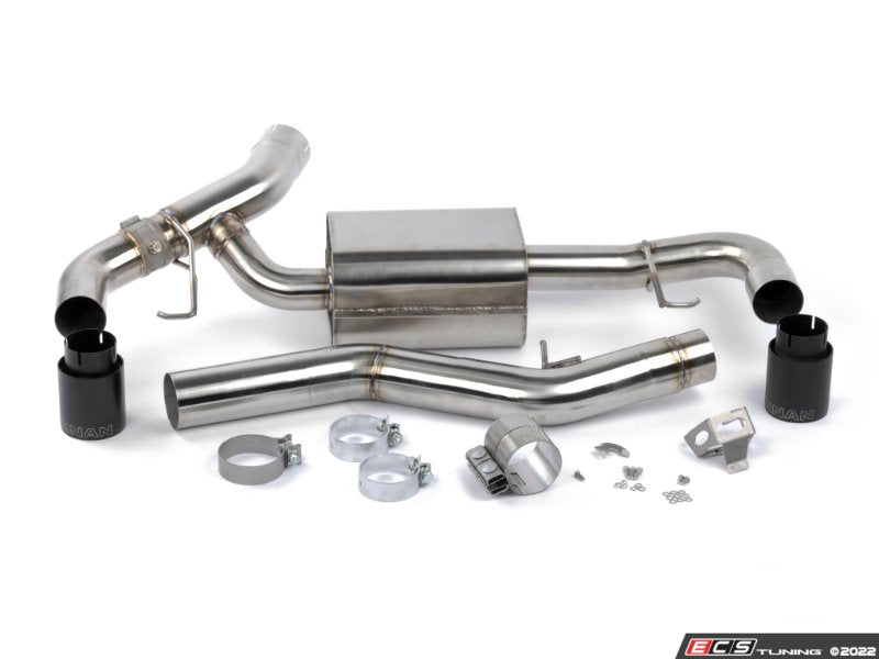 Dinan Valved Axel Back Exhaust - Black