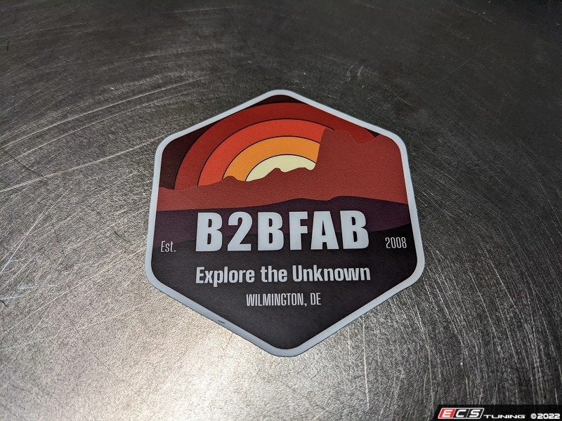 B2BFAB "Explore The Unknown" Die-cut Sticker