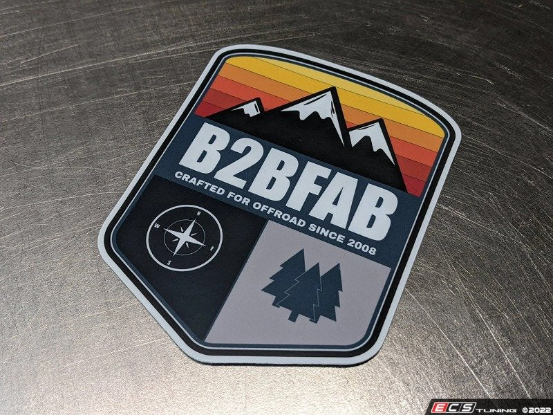 B2BFAB "Crafted For Offroad" Die-cut Sticker