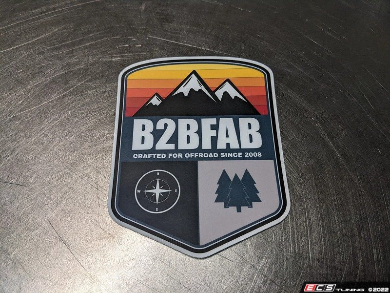 B2BFAB "Crafted For Offroad" Die-cut Sticker