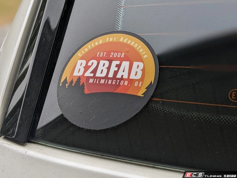 B2BFAB "Crafted For Adventure" Die-cut Sticker