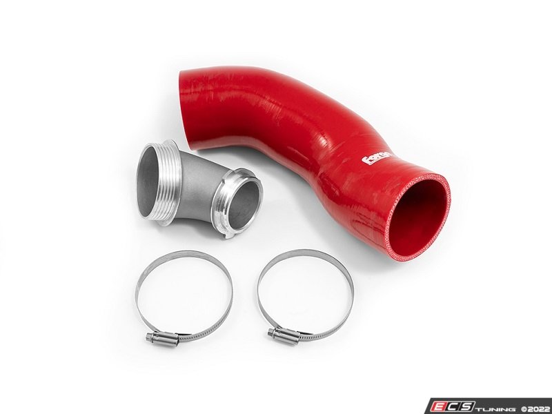 Turbo Inlet Adaptor And Intake Hose - Red