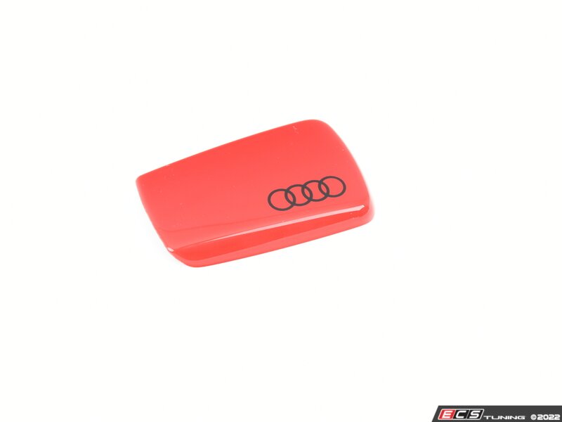 Audi Key back cover - Tango Red