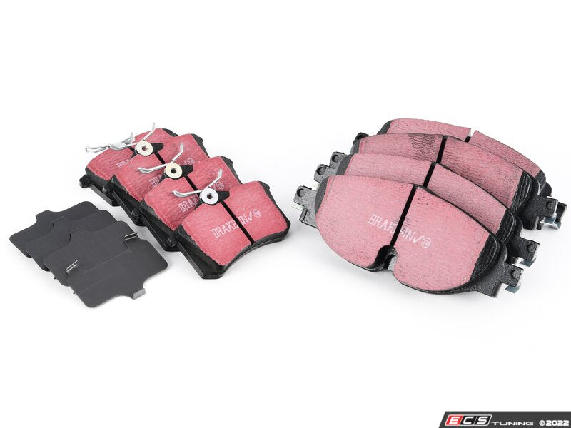 Front & Rear Brake Pad Kit - EBC Ultimax Premium