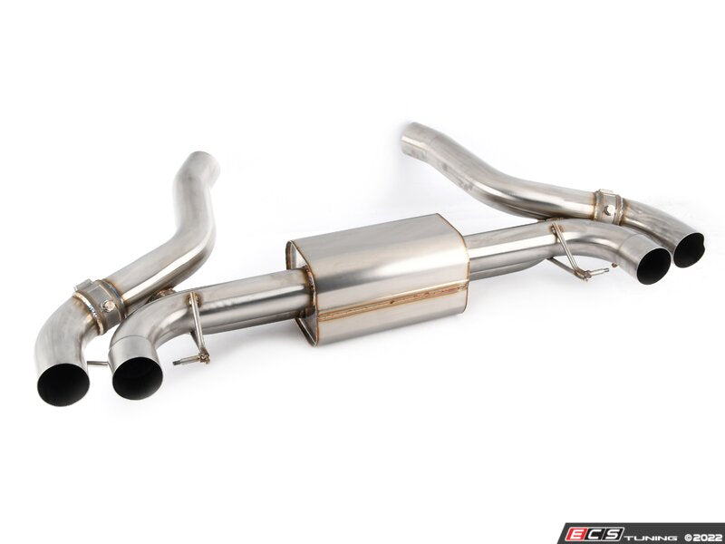 Dinan Free Flow Axle-Back Exhaust - Black Tips