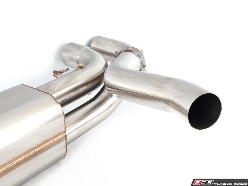 Dinan Free Flow Axle-Back Exhaust - Black Tips