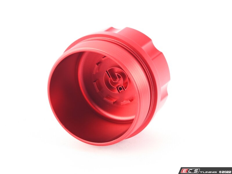 Blackline Performance Edition Oil Filter Housing Cap - Red