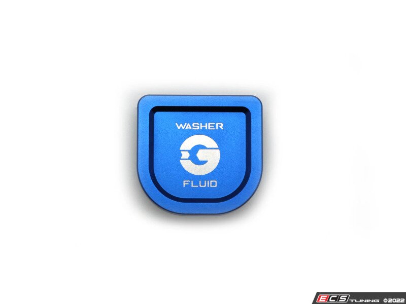 BLACKLINE Performance G8x Washer Fluid Cap - Motorsport Blue