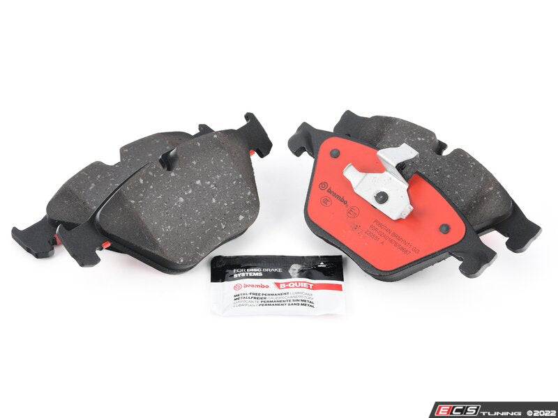 Front Premium NAO Ceramic Brake Pad Set