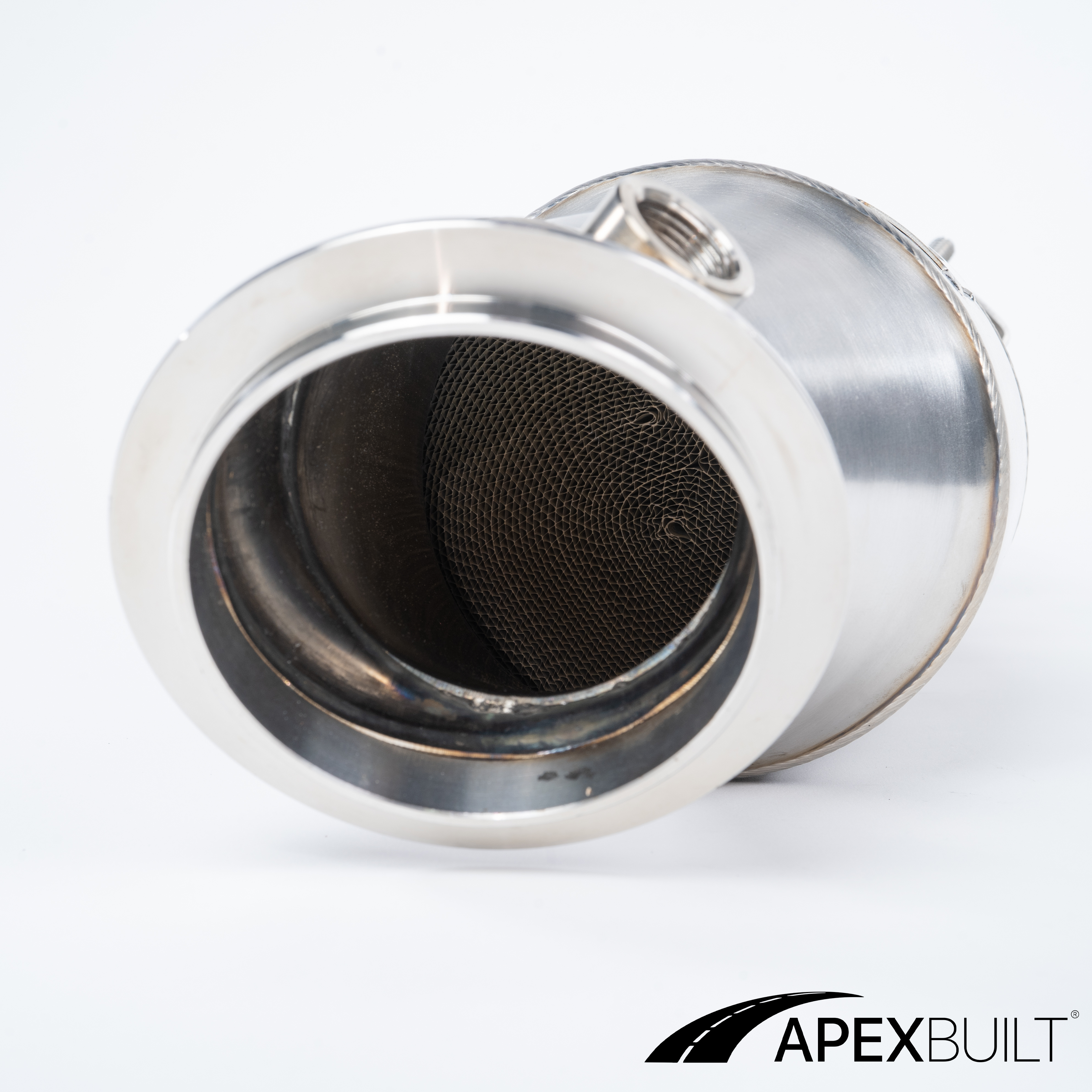 ApexBuilt® BMW G87 M2, G80 M3, & G82/G83 M4 GESI High-Flow Catted Downpipes (S58, 2021+)