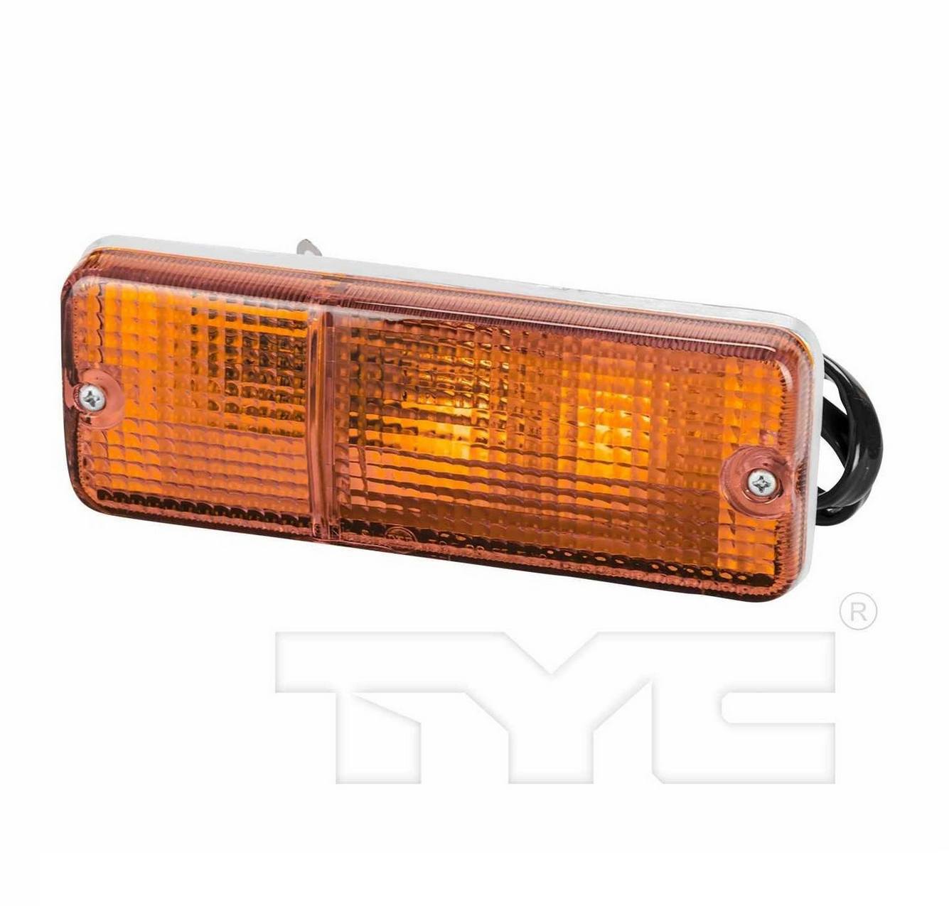 Turn Signal / Parking Light Assembly – Front Passenger Side (Halogen) (Amber – Clear)