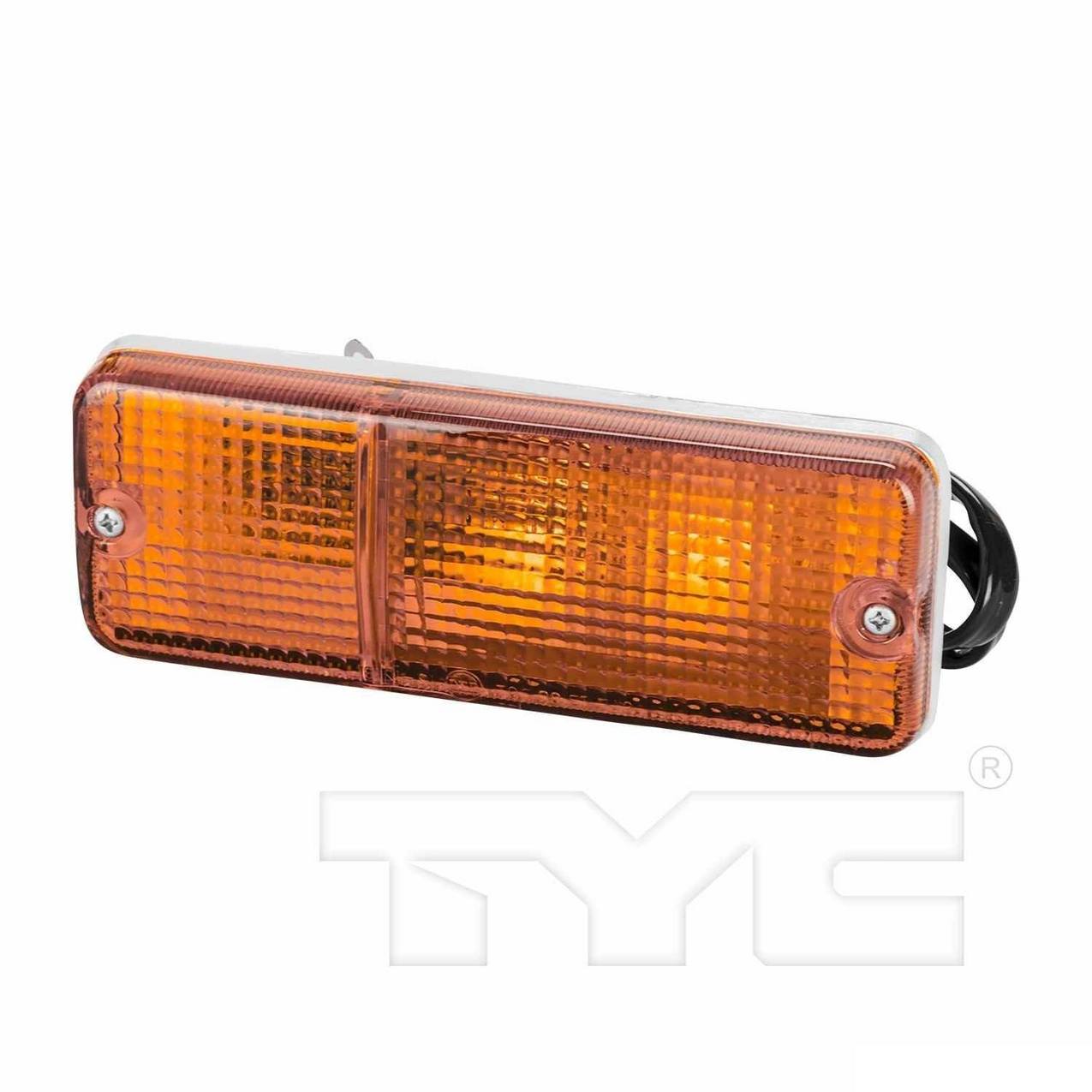 Turn Signal / Parking Light Assembly – Front Driver Side (Halogen) (Amber – Clear)