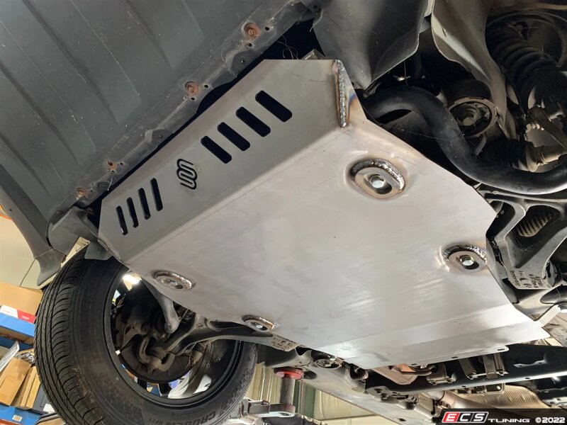 Touareg Heavy Duty Steel Skid Plate - Raw