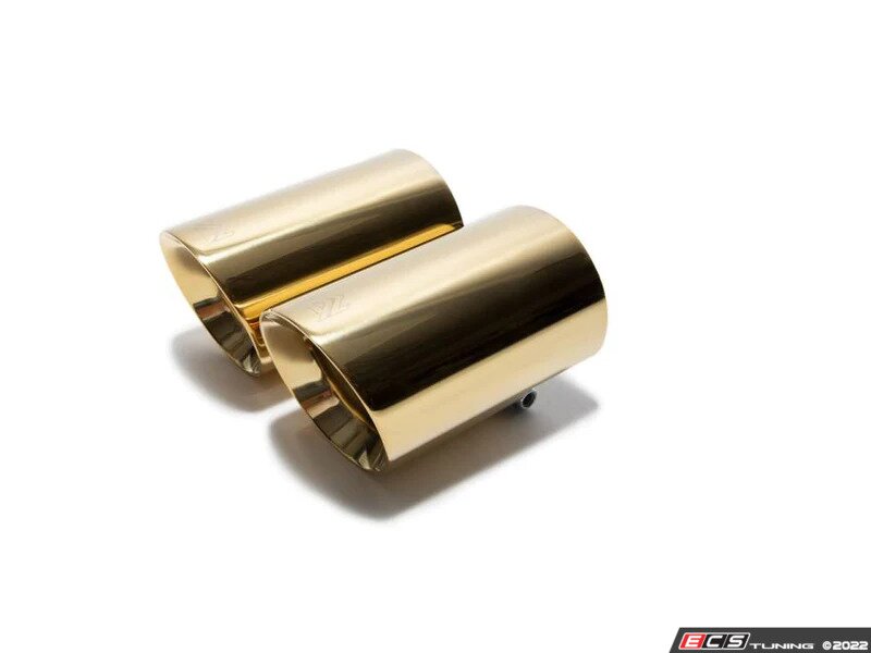 ARMYTRIX Stainless Steel Valvetronic Catback Exhaust System - Dual Gold Tips R56/R57/R58/R59