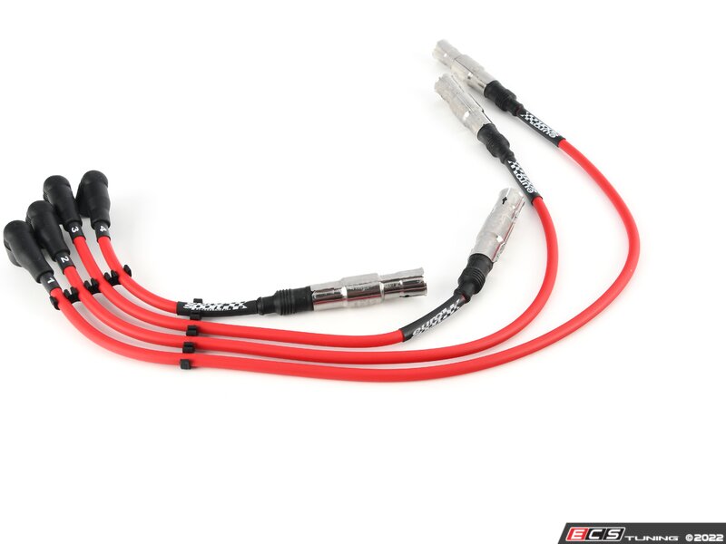 Euro Sport Spark Plug Wires - Red