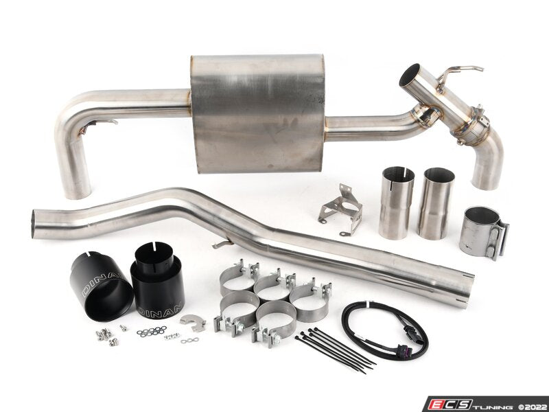 Free Flow Axle Back Valved Axle-back Exhaust - Polished Tips  JCW Models