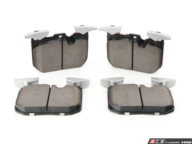 Premium NAO Ceramic Front Brake Pad - Set