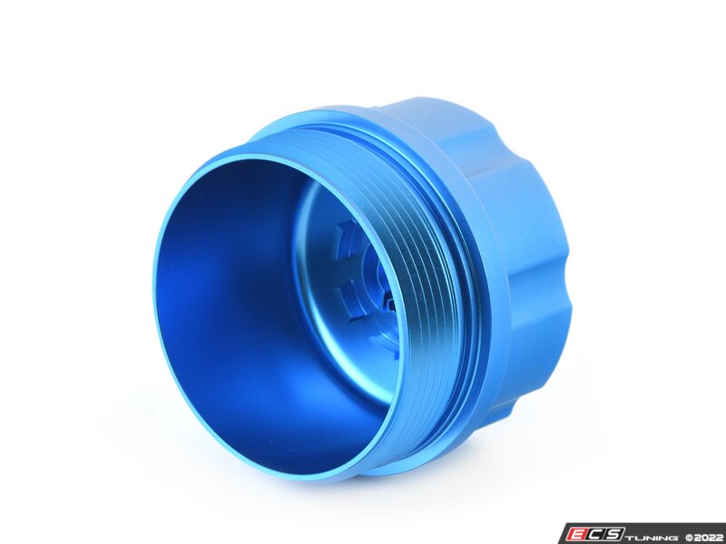 Blackline Performance Edition Oil Filter Housing Cap - Blue