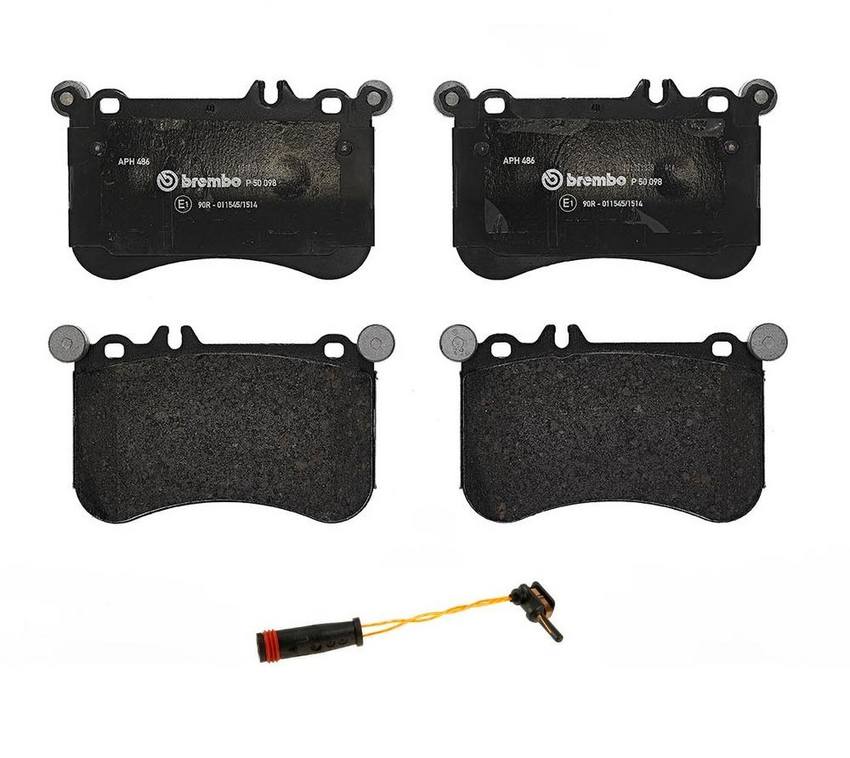 Brembo Brake Pad Set Kit – Front (Low-Met) (with Sensor)