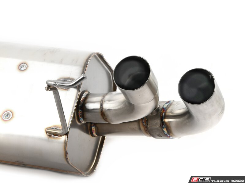 Dinan Free Flow Axle-Back Exhaust - Polished Tips