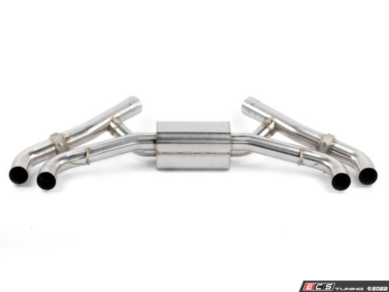 DINAN VALVED AXLE-BACK EXHAUST - 2020-2023 BMW X5M/X6M (black tips)