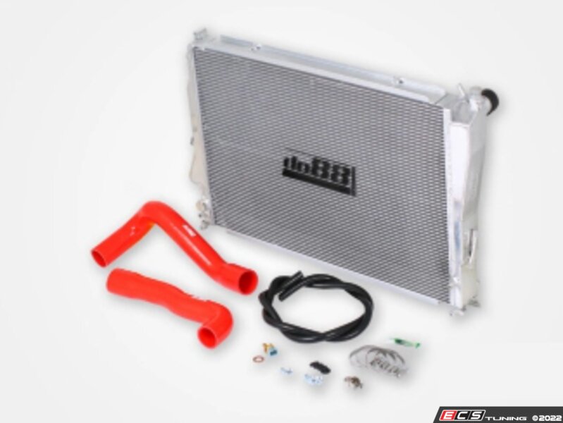 Aluminum Radiator - Red Hose - E46 M3