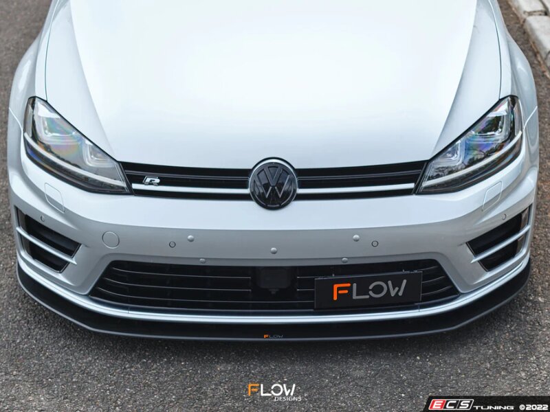 MK7 Golf R Chassis Mounted Front Lip Splitter V3 - EU/AU Models