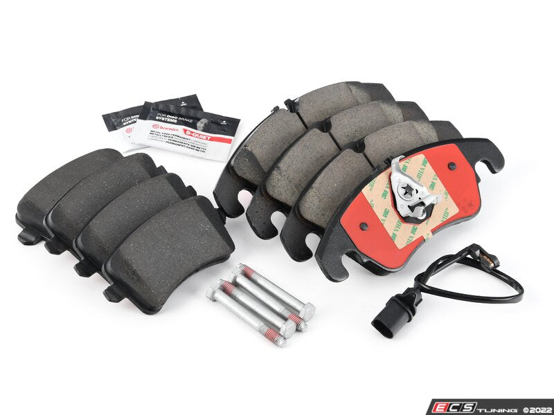 Front and Rear Premium Ceramic Pad Kit