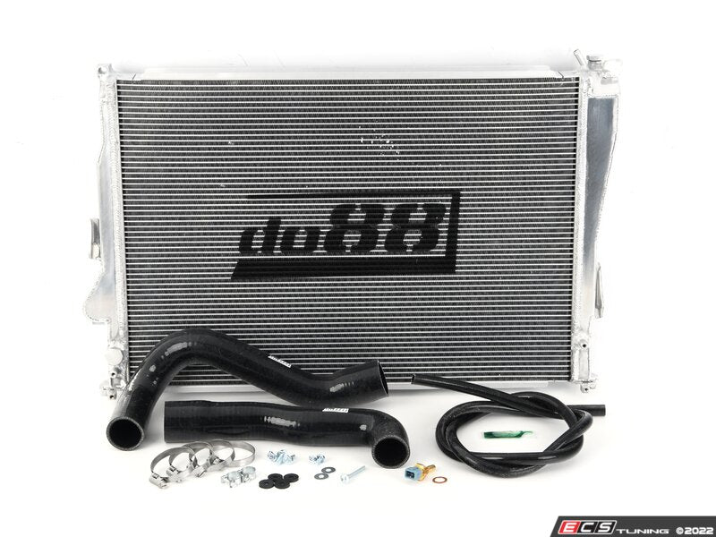 Aluminum Radiator - Black - E46 M3