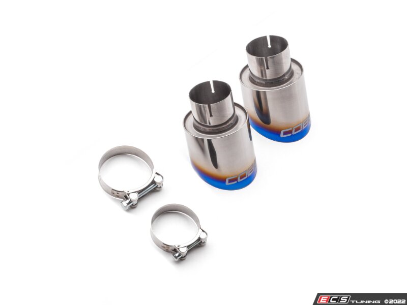 COBB Blued Titanium Exhaust Tip Kit