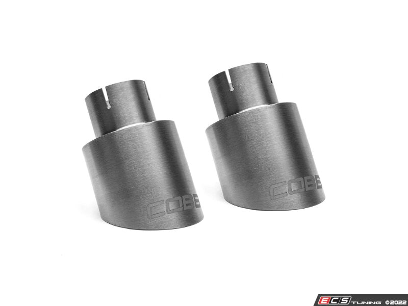 COBB Brushed Titanium Exhaust Tip Kit