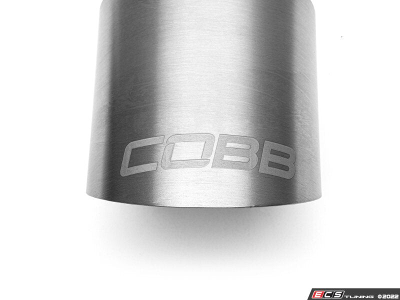 COBB Brushed Titanium Exhaust Tip Kit