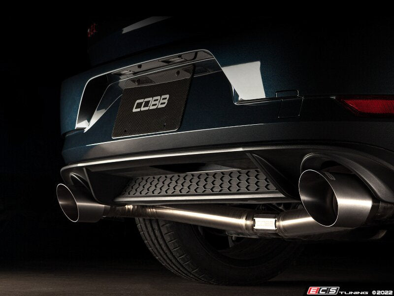 COBB Brushed Titanium Exhaust Tip Kit