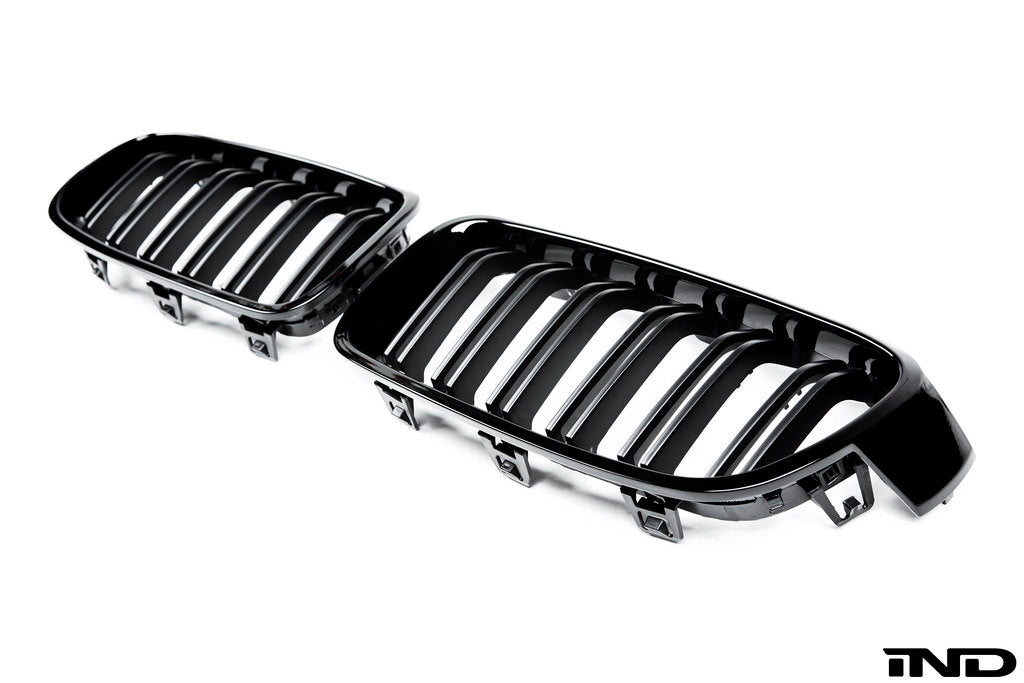 AutoTecknic F30 / F31 3-Series Dual Slat Front Grille Set