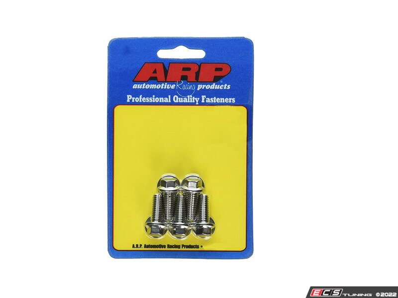 ARP M8x1.25x25 Hex Stainless Steal Bolts - Set of 5