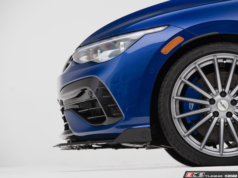 MK8 Golf R Front Lip Splitter Winglets - Pair