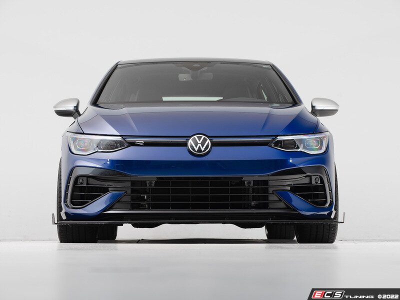 MK8 Golf R Chassis Mounted Front Lip Splitter