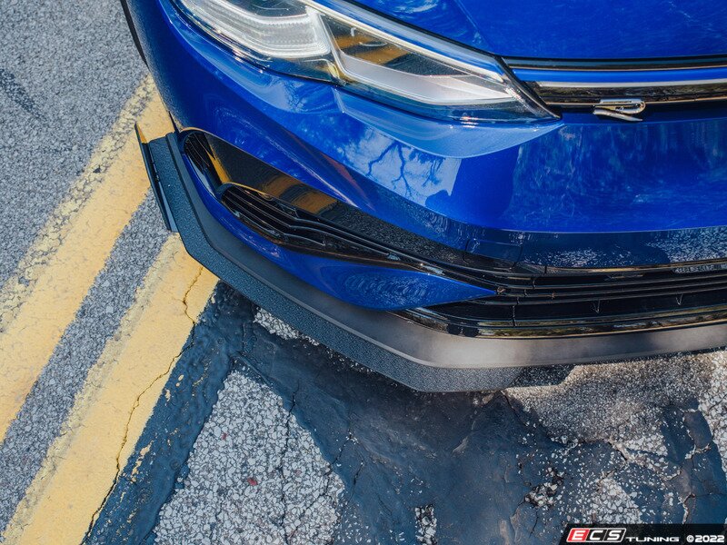 MK8 Golf R Front Lip Splitter Extensions - Pair