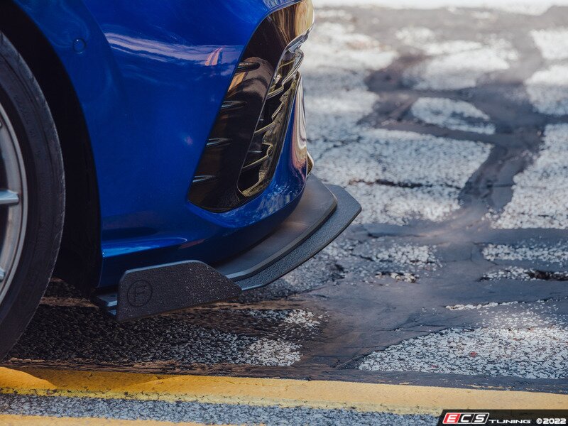 MK8 Golf R Chassis Mounted Front Lip Splitter