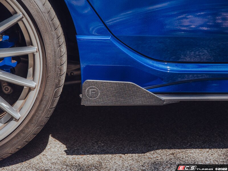 MK8 Golf R Side Skirt Splitter Winglets