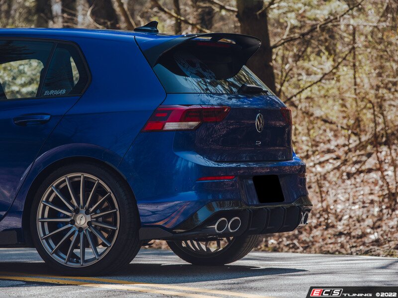 MK8 Golf R Rear Spat Winglets - Pair